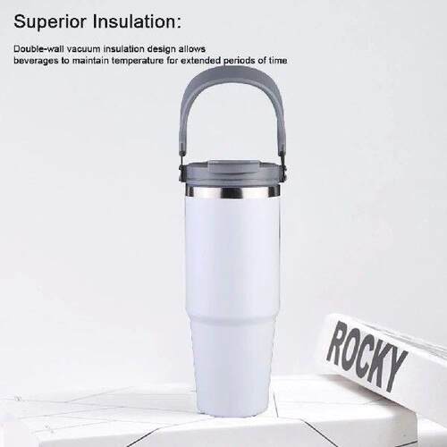 30oz Vacuum Insulated Cup with Handle Double-Layer
