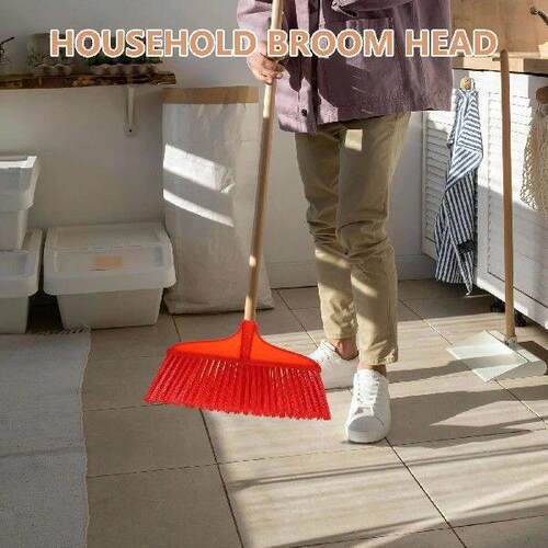 Plastic Broom Head for Home Cleaning Replacement Straw