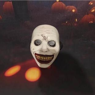 Halloween Scary Plastic Mask万圣节恐布塑料面具驱魔人面具头套