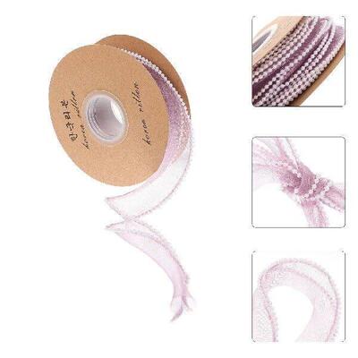 Pearl Mermaid Wear-resistant Package Ribbon Crafted Present