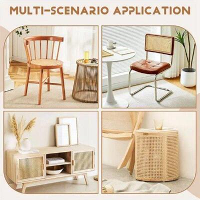 SOFT-Cane Webbing Rattan Roll, Viennese Wicker, Natural