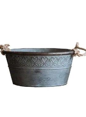 XXFA and Functional Round Bucket Planter for Displaying