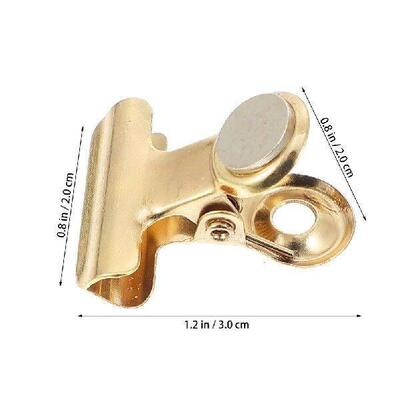 15 Pcs Magnet Clamp Kitchen Metal Clips Whiteboard Magnets