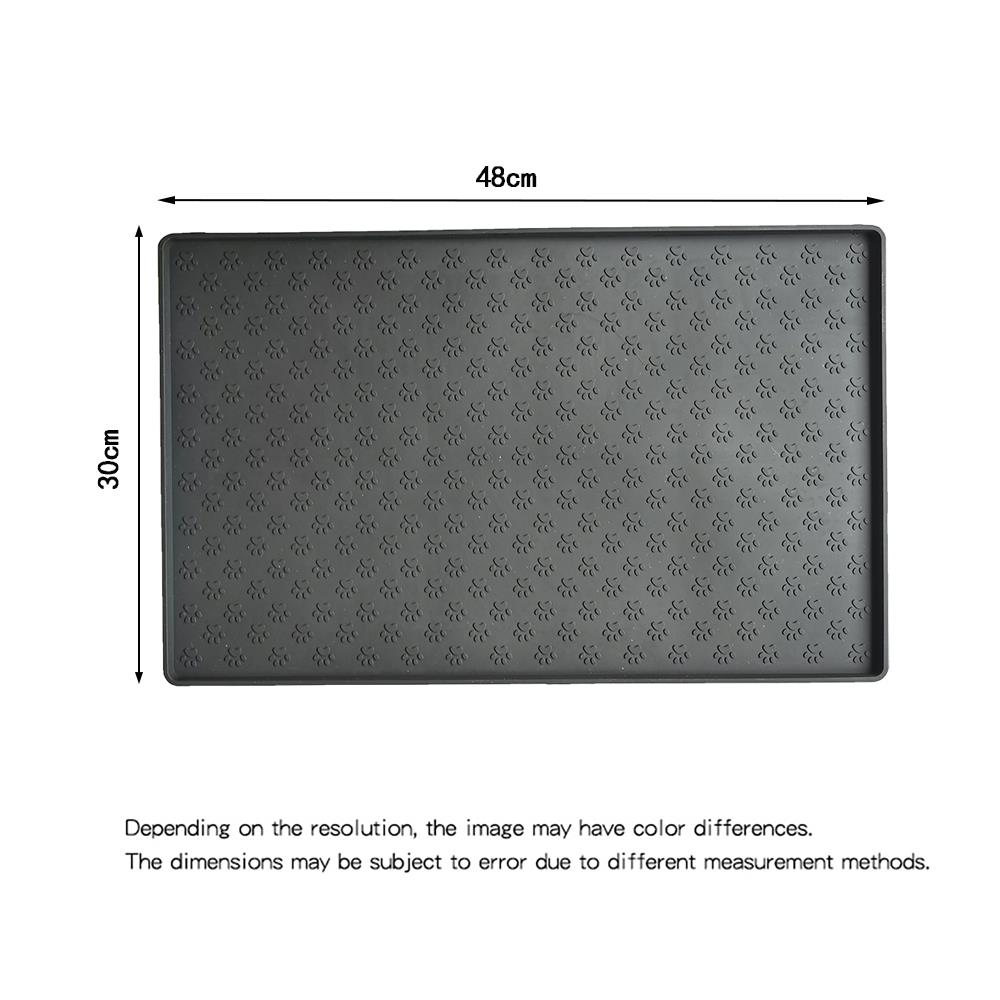 Silicone Pet Food Mat Dog cat Clacemat For Puppy Pet Bowl Pa