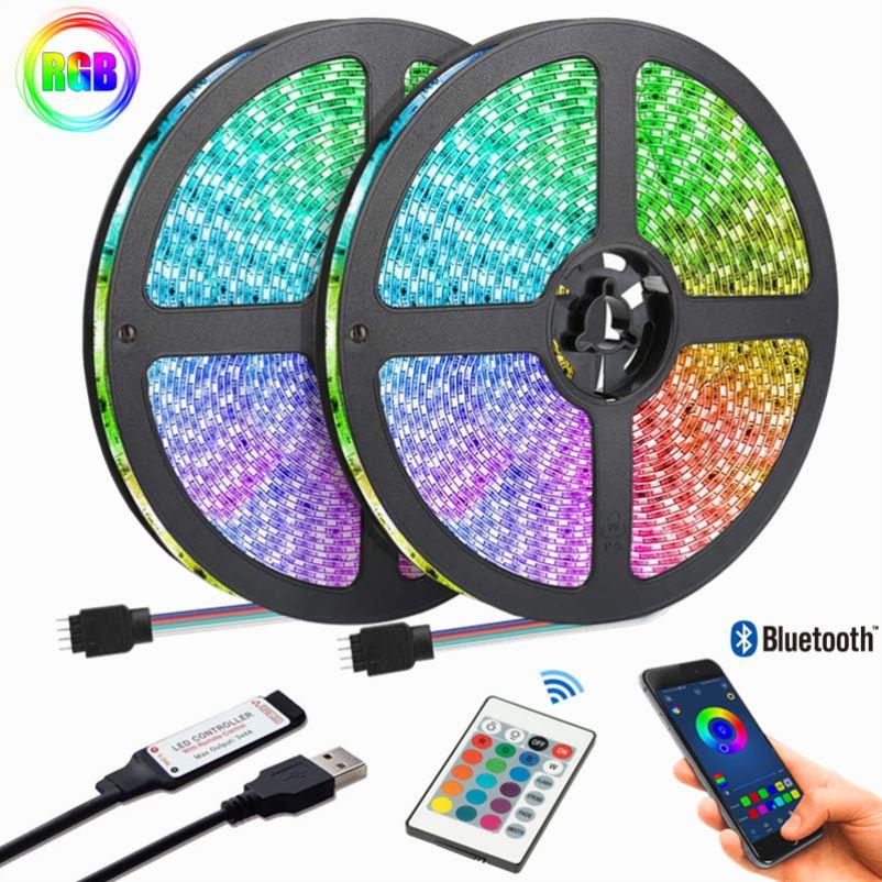 10M 5M Led Strip Light RGB Infrared Bluetooth ontroller luce