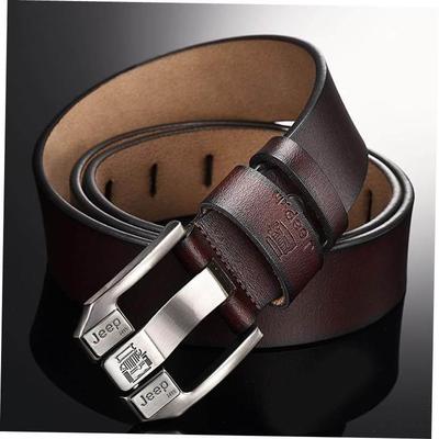 Mens Waist Belt Men Belts Leather Man For Jeans Black Male