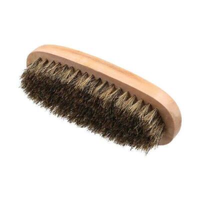 Wood Boar Bristle Beard Brush Portable Professional Men
