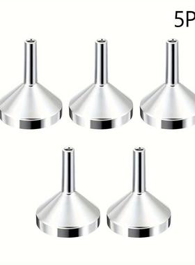 1/3/5pcs Refillable Perfume Bottle Funnel, Mini Perfume Trav