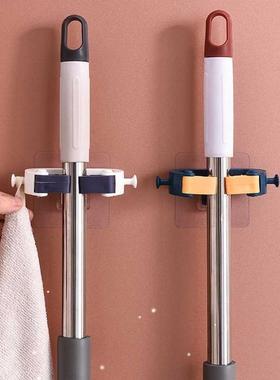 Mop Strong Adhesive Hook Non-marking Punch-free Plastic Mop