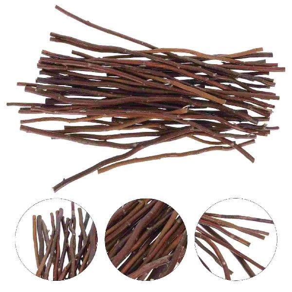 40 Pcs Branch Toys DIY Decor Exquisite Wood Sticks Twig