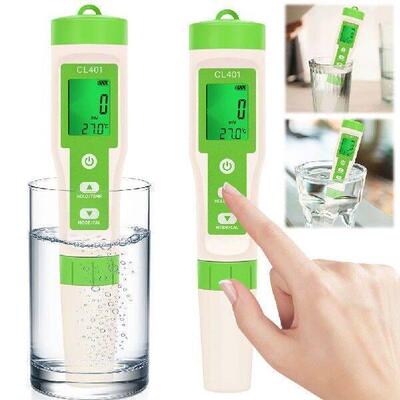 4 In 1 Water Quality Tester Digital Display CL/ORP/H2/TEMP