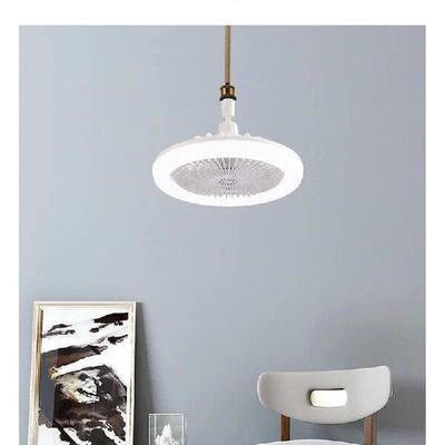 2PCS Ceiling Fans With Remote Control And Light Lamp Fan