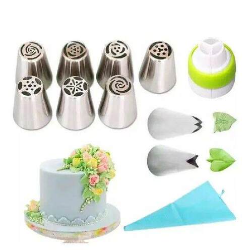 7Style Russian Tulip Icing Piping Nozzles Stainless Steel