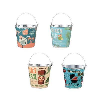 Wine Cooler Bucket with Handle Drinks Chiller Bin for