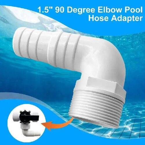 Skimmer Vacuum Adapter Elbow Reliable 90-Degree Elbow
