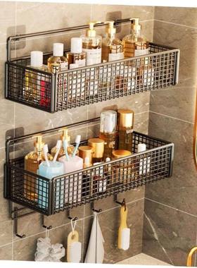 shelf bathroom wall toiletries finishing storage rack