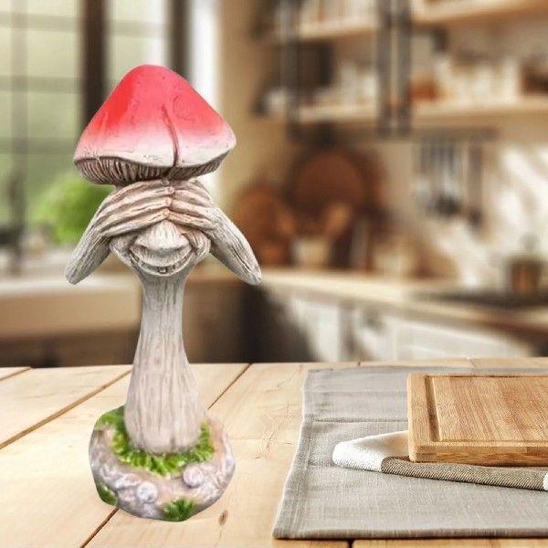 Sparkly Desktop Ornament One Piece Garden Décor Resin