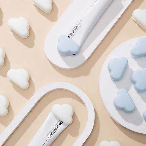 Cute Cloud Toothpaste Holder Hanger Self Adhesive Facial