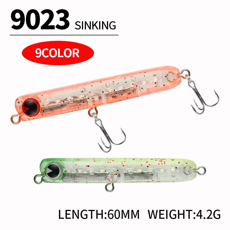 4.8g 60mm Fishing Lures Pencil Mini Pesca for Pike Trout Jer
