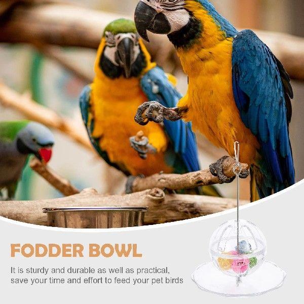 Parrot Feeder Bird Toys Forager System Birds Foraging Ball