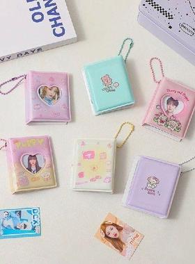 5.3*6.6cm Mini Photo Album PVC Transparent Name Card Holder