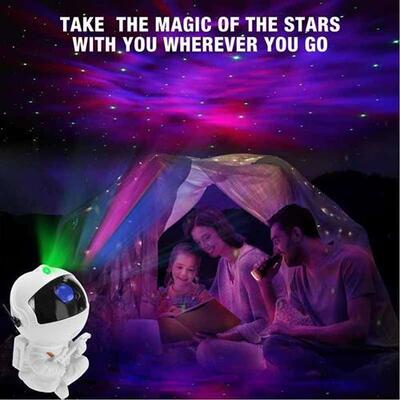 Astronaut Star Projector Galaxy LED Light for Kids Bedroom