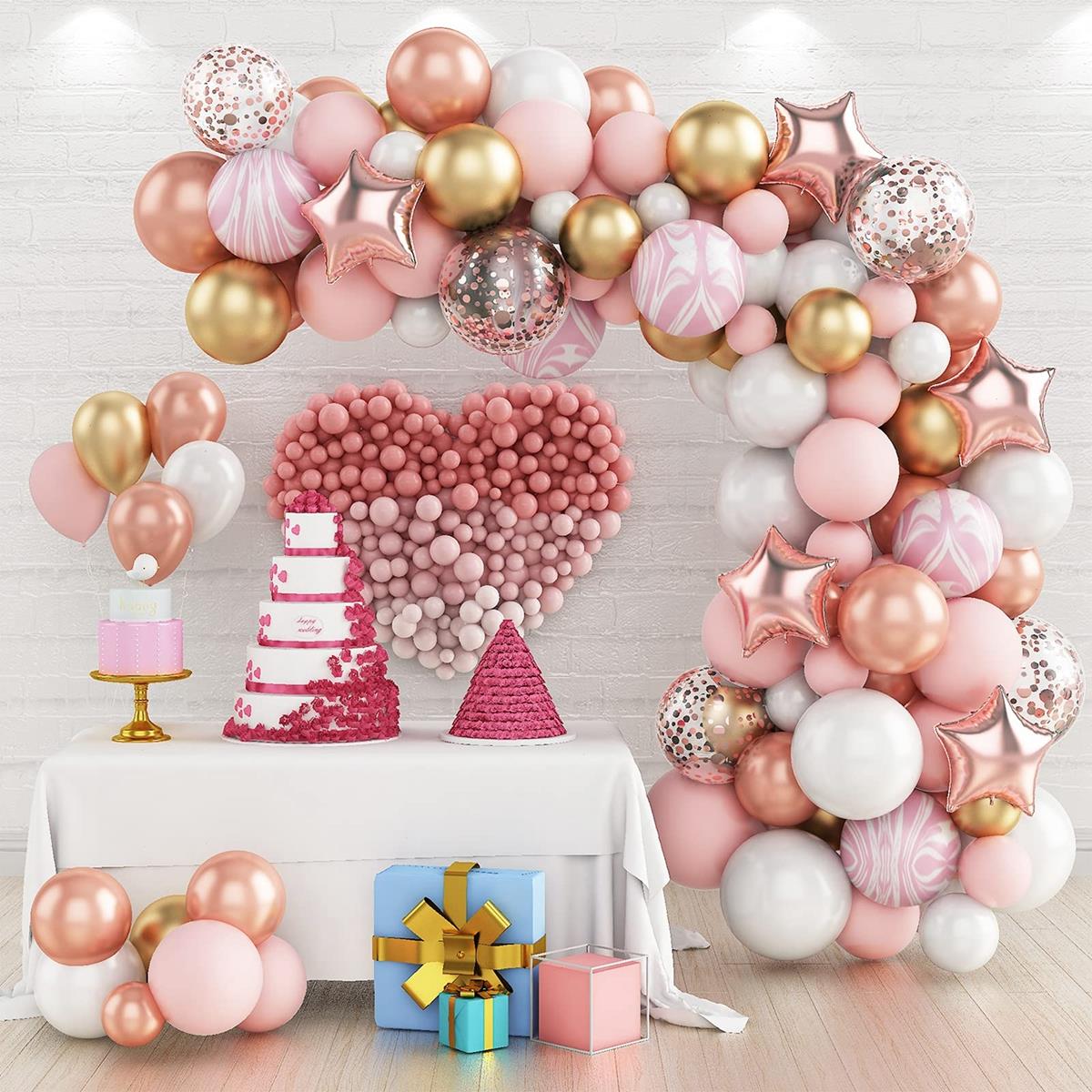 Macaron Balloon Garland Arch Kit 1st Birthday Party Decorati