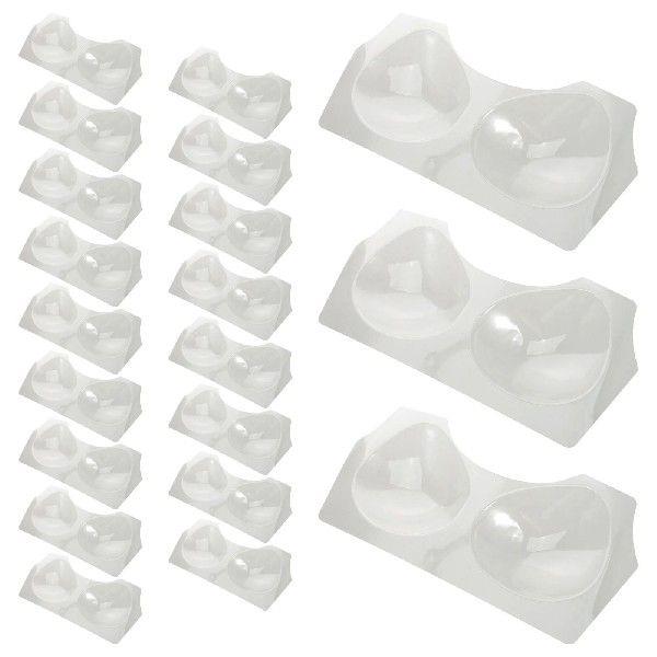 20 Pcs Underwear Packaging Gasket Bra Shape Keeper Plastic