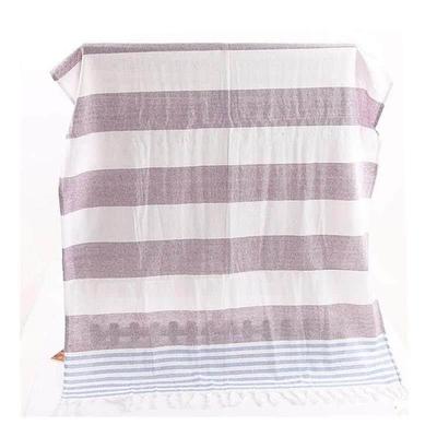纯棉流苏沙滩披巾铺巾野餐坐巾Turkish beach bath cotton towel