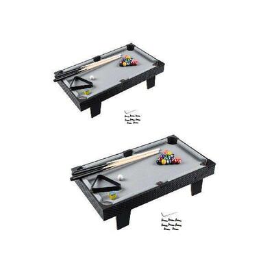 Billiards Game Mini Tabletop Pool Set Board Games Desktop