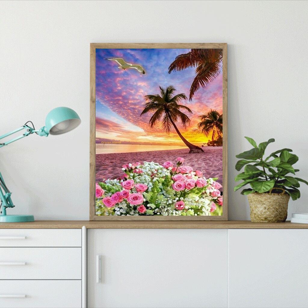 5D Diamond Painting diy round diamond decorative painting