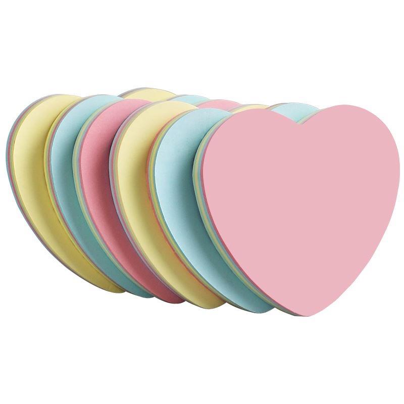 deli sticky notes color square line memo纸 paper 横线便利贴