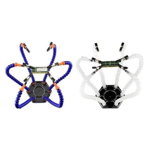 Multifunctional Soldering Station with Six Flexible Arms 6