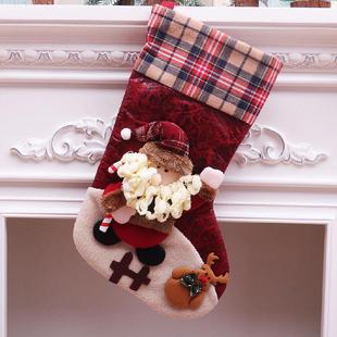 Santa decorations stockings圣诞袜 stocking Christmas