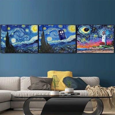 5D DIY Diamond Painting Abstract Art Full Round Diamond Kit