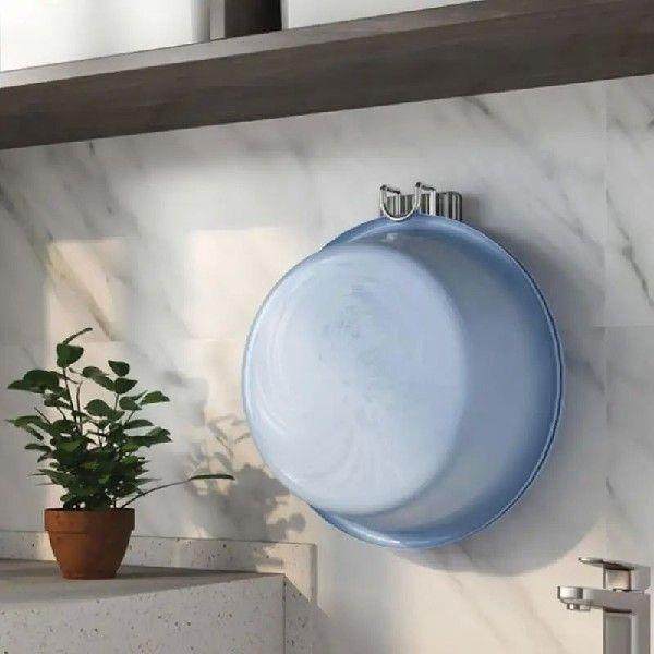 1/2/3PCS Holder Multi-purpose Self-adhesive Stainless Steel