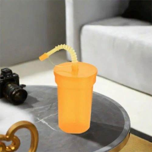 6pcs Party Drink Cups Reusable Sipper Cups Colourful