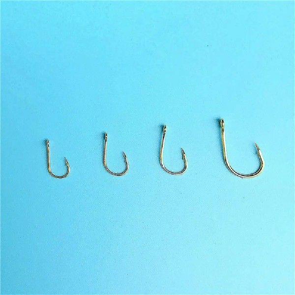 1PCS Fish Hook Iseni Tube Pay Hook Golden Sea Fishing Hook