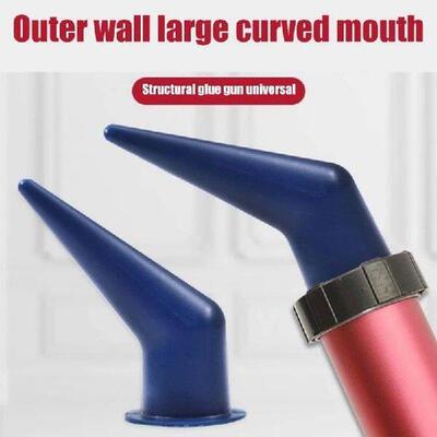 50 Pieces Cones Nozzles For Bulk Caulk Tool, Cones Nozzles