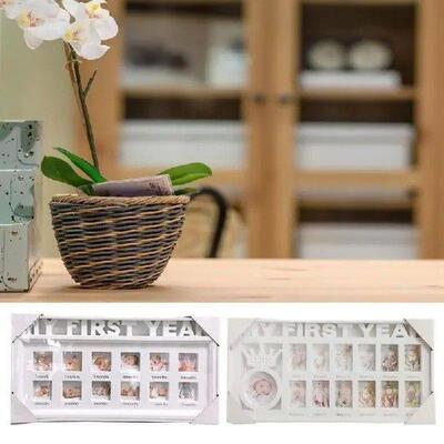 First Year Photo Frame 12 Months Display Photo Frame Letter