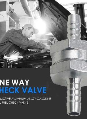 Aluminium Alloy Fuel Non Return Check Valve One Way Petrol