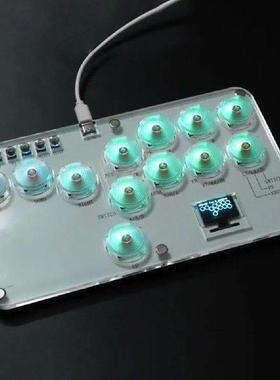 Leverless Controller Fight Sticks 12Keys All-Button Mini