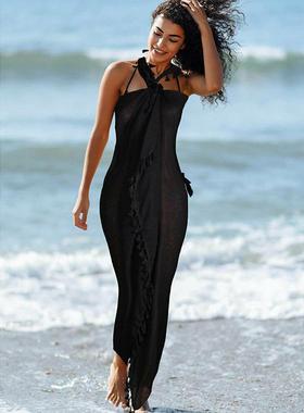 Fashion Women Summer Swimwear Bikini Cover Up Beach Maxi Lo