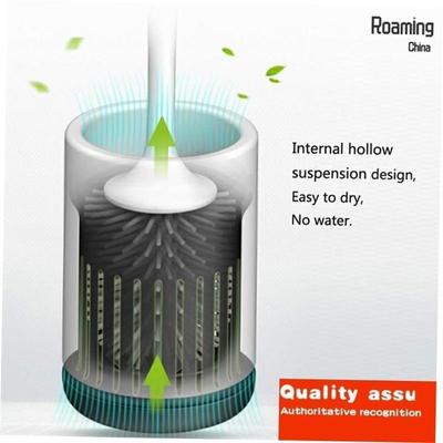 -Silicone toilet brush Wallmounted toilet brush