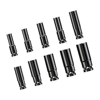 E8BD 10/13Pieces Drive Deep Impact Socket 6 Point Design
