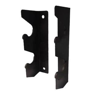 2Pcs Wall Mounted Barbell Rack Barbell Hanger, Squat Rack