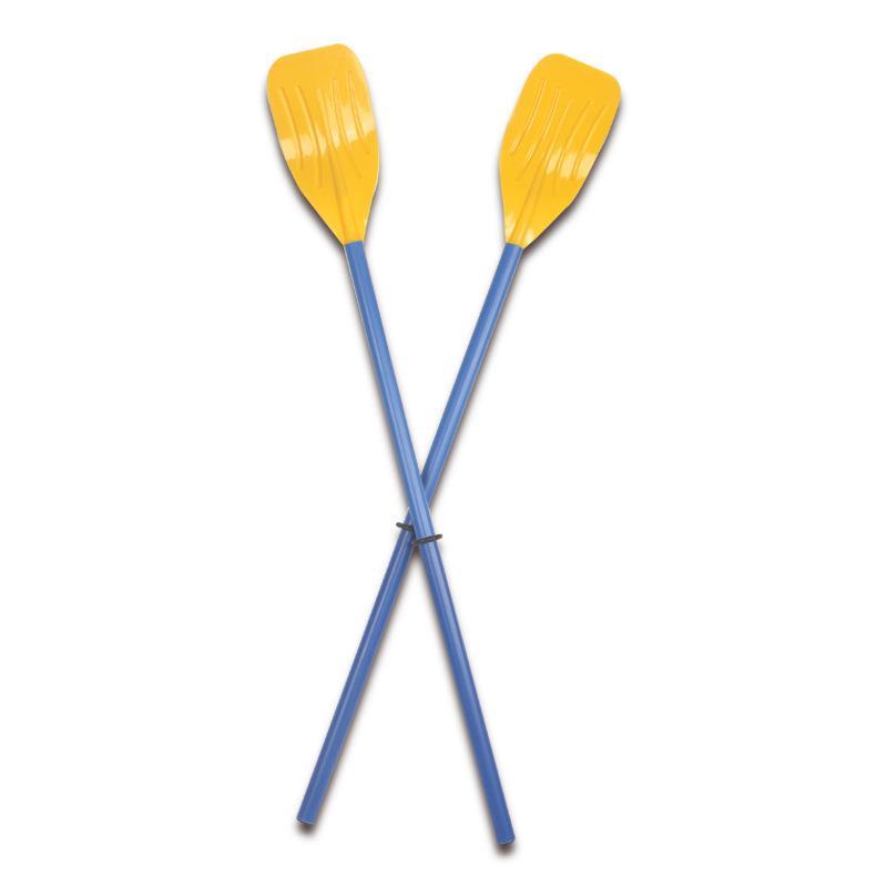 新料法式船桨橡皮划艇双人船用塑料浆一对两个120CM便携