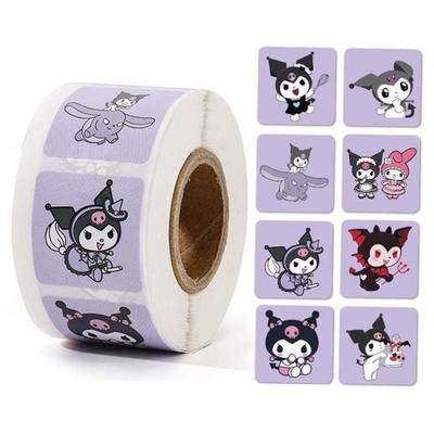 sanrio stickers roll kuromi cinnamoroll sticker boy girl贴纸