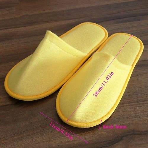 Women Men Disposable Slippers Hotel Slippers Home Indoor