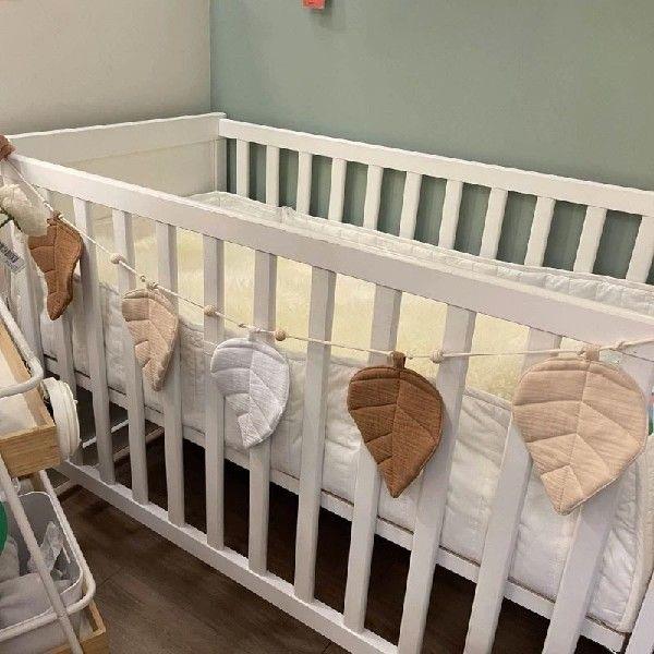 Lovely Leaf Designs Baby Cotton Bunting Flags for Baby